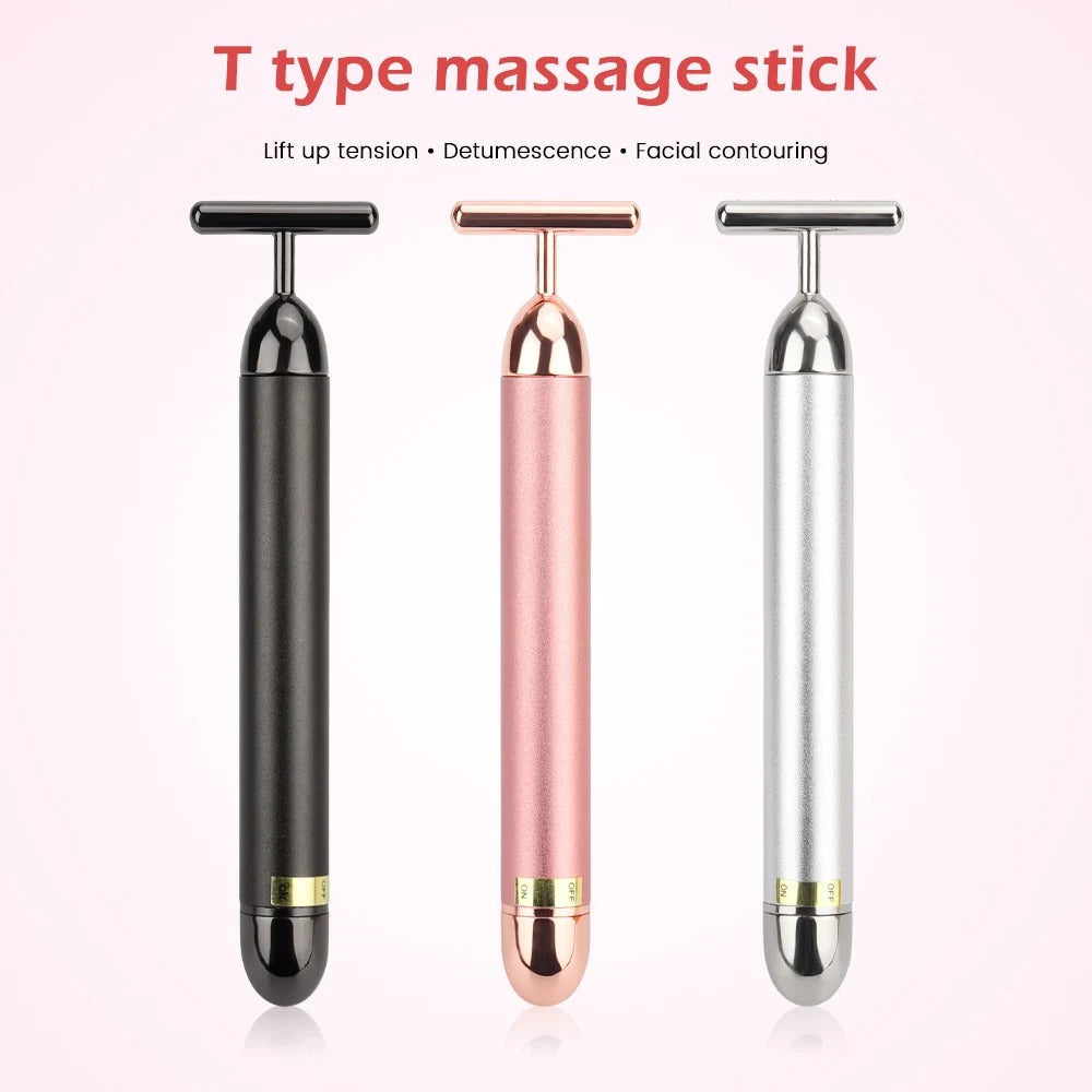 Roller Vibrating Facial Massager