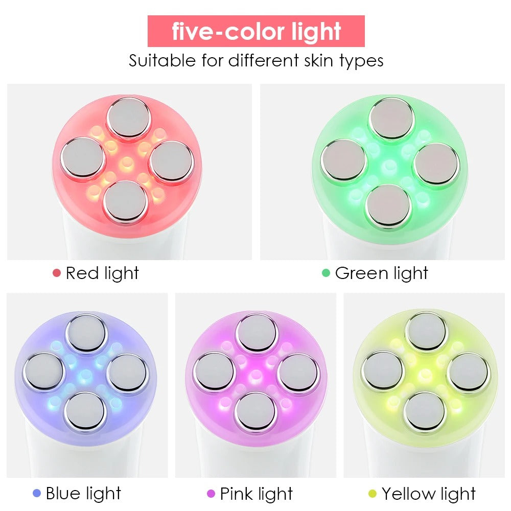 5 Colors RF Radio Frequency Facial LED