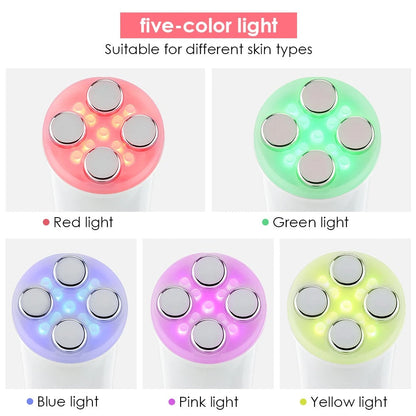 5 Colors RF Radio Frequency Facial LED